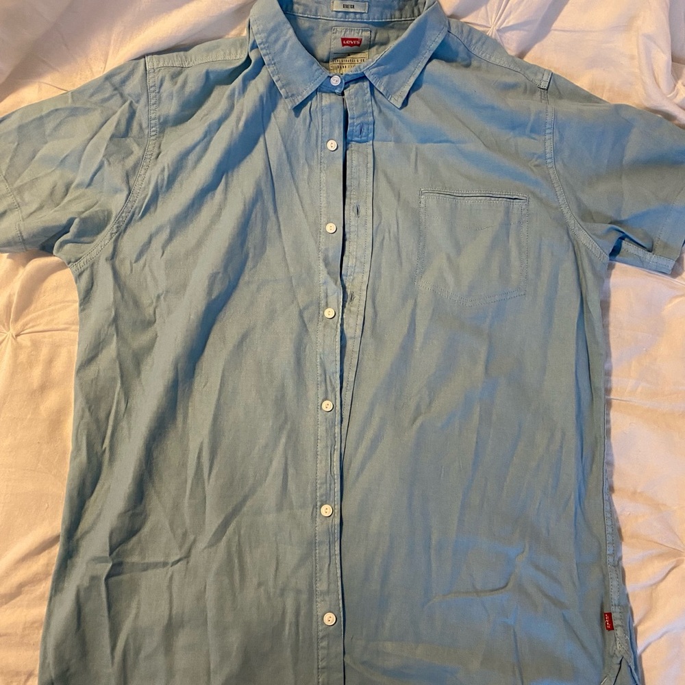 Levi shirt sleeve Jean shirt